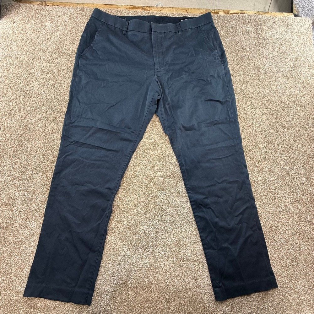 Bonobos Weekday Warrior Athletic Fit Navy Blue Stretch Dress Pants Mens 38x30